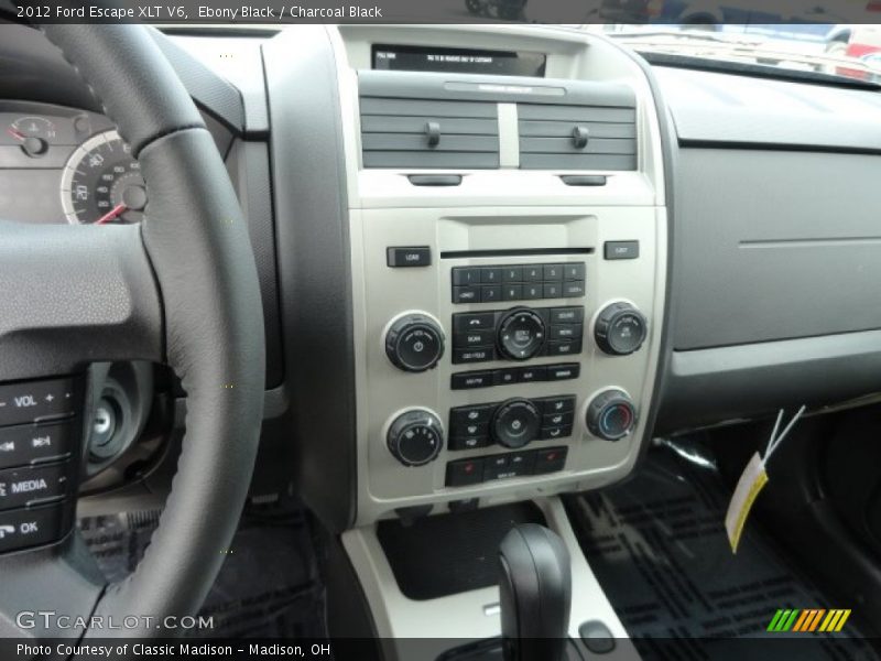 Ebony Black / Charcoal Black 2012 Ford Escape XLT V6