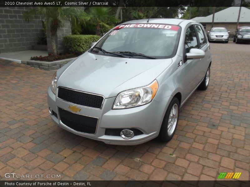 Cosmic Silver / Charcoal 2010 Chevrolet Aveo Aveo5 LT