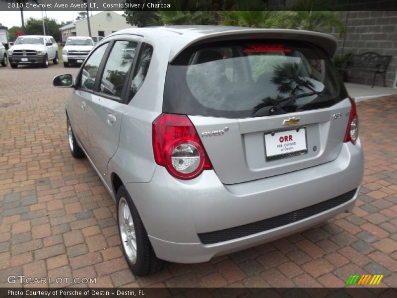Cosmic Silver / Charcoal 2010 Chevrolet Aveo Aveo5 LT