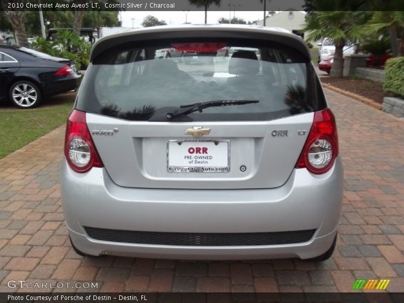 Cosmic Silver / Charcoal 2010 Chevrolet Aveo Aveo5 LT