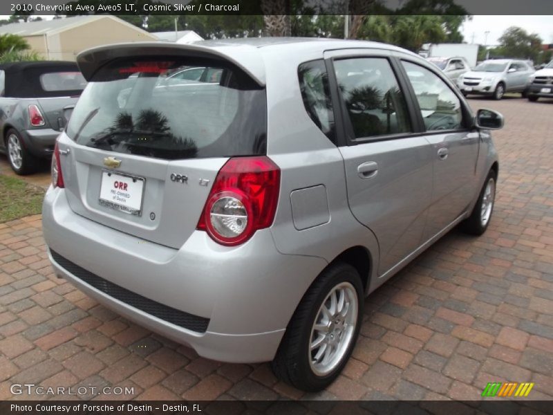 Cosmic Silver / Charcoal 2010 Chevrolet Aveo Aveo5 LT
