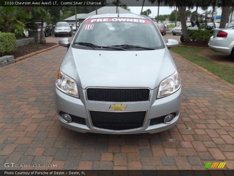 Cosmic Silver / Charcoal 2010 Chevrolet Aveo Aveo5 LT
