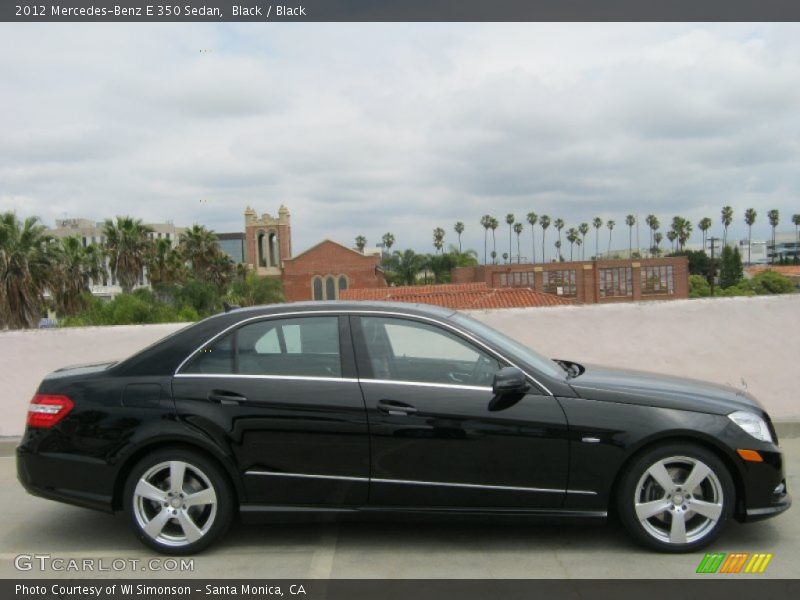 Black / Black 2012 Mercedes-Benz E 350 Sedan