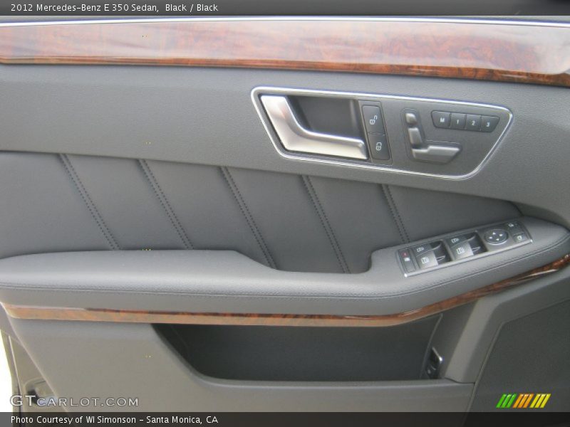 Black / Black 2012 Mercedes-Benz E 350 Sedan