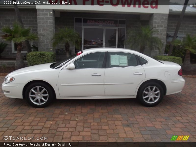 White Opal / Ebony 2006 Buick LaCrosse CXS