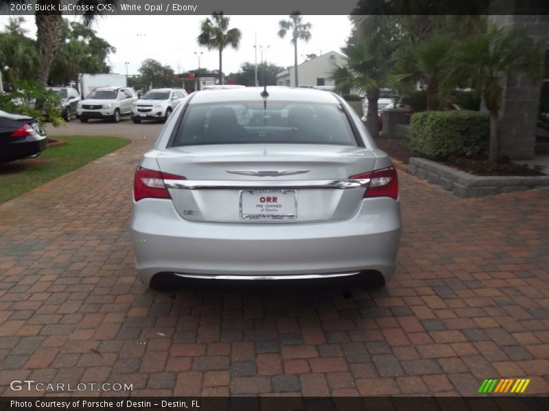 White Opal / Ebony 2006 Buick LaCrosse CXS