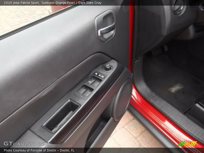Sunburst Orange Pearl / Dark Slate Gray 2010 Jeep Patriot Sport