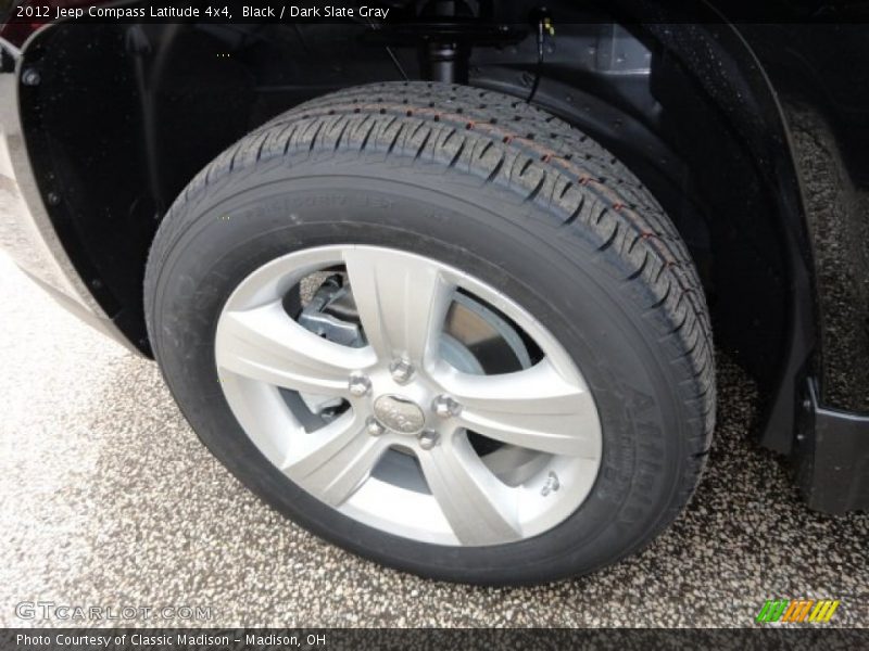 Black / Dark Slate Gray 2012 Jeep Compass Latitude 4x4