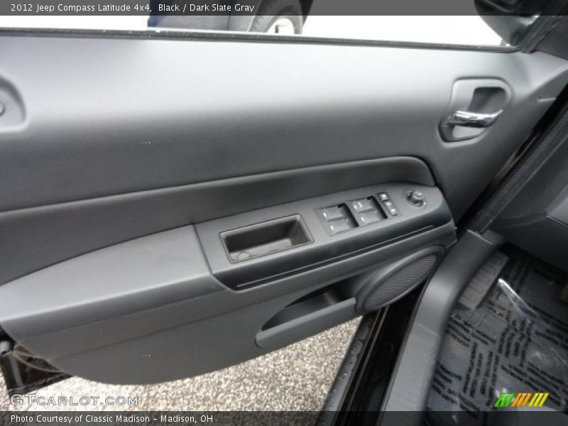 Black / Dark Slate Gray 2012 Jeep Compass Latitude 4x4