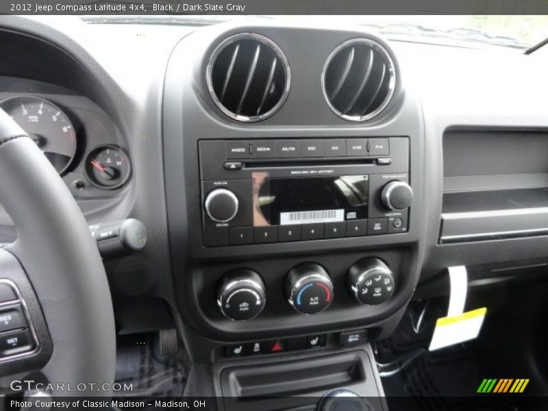 Black / Dark Slate Gray 2012 Jeep Compass Latitude 4x4