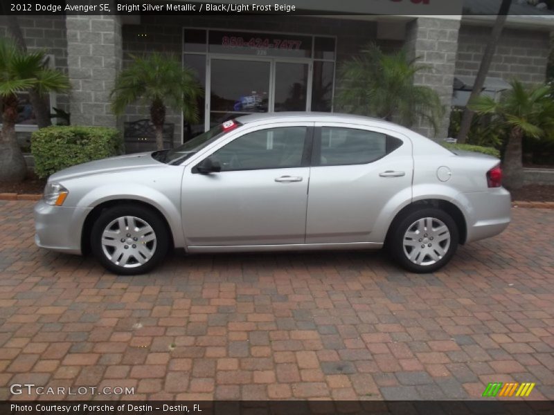  2012 Avenger SE Bright Silver Metallic