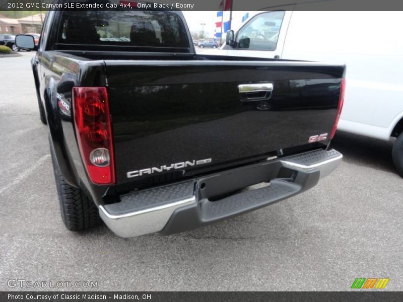Onyx Black / Ebony 2012 GMC Canyon SLE Extended Cab 4x4