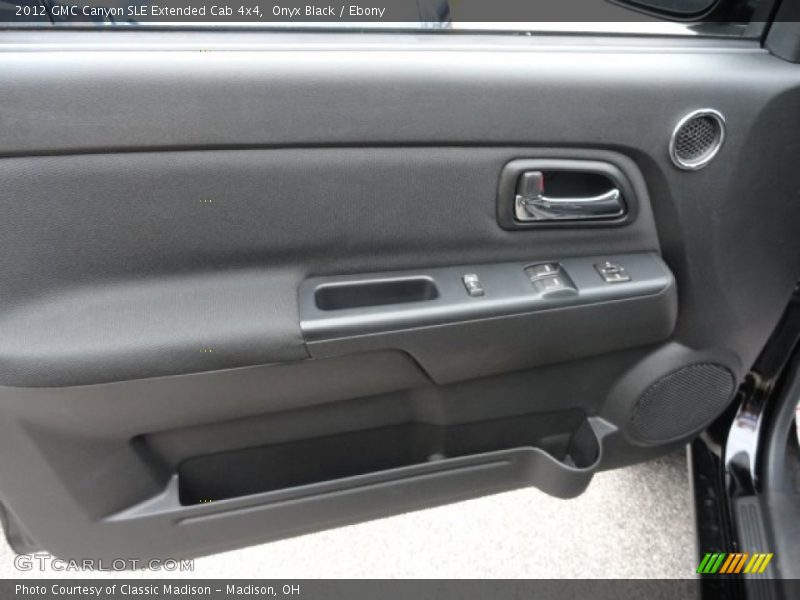 Onyx Black / Ebony 2012 GMC Canyon SLE Extended Cab 4x4