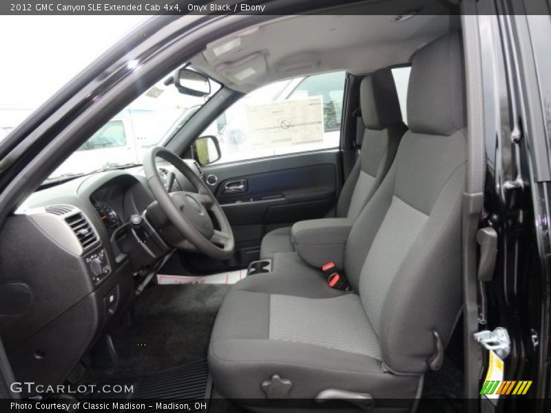 Onyx Black / Ebony 2012 GMC Canyon SLE Extended Cab 4x4