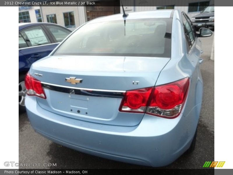 Ice Blue Metallic / Jet Black 2012 Chevrolet Cruze LT