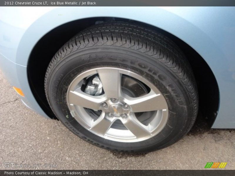 Ice Blue Metallic / Jet Black 2012 Chevrolet Cruze LT