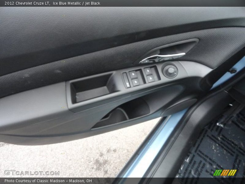 Ice Blue Metallic / Jet Black 2012 Chevrolet Cruze LT