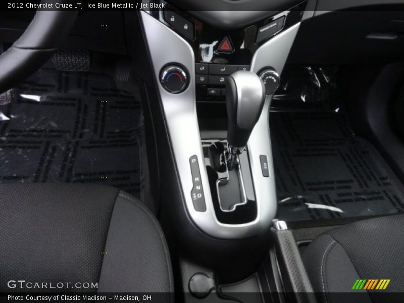 Ice Blue Metallic / Jet Black 2012 Chevrolet Cruze LT