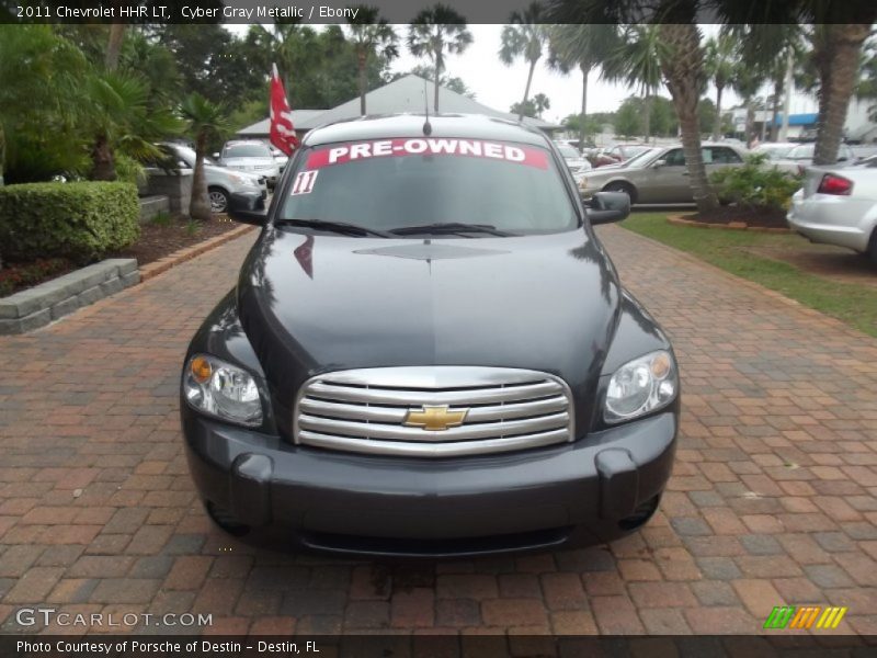 Cyber Gray Metallic / Ebony 2011 Chevrolet HHR LT