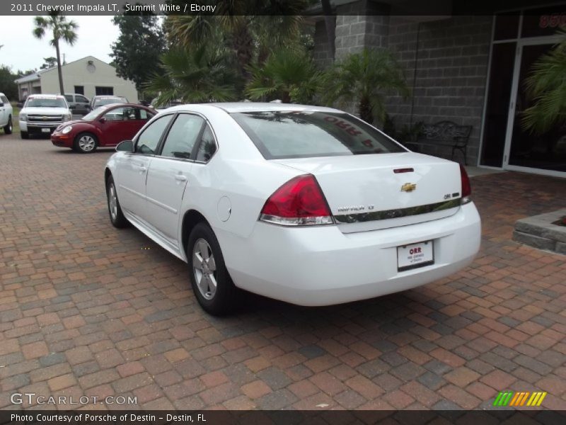 Summit White / Ebony 2011 Chevrolet Impala LT