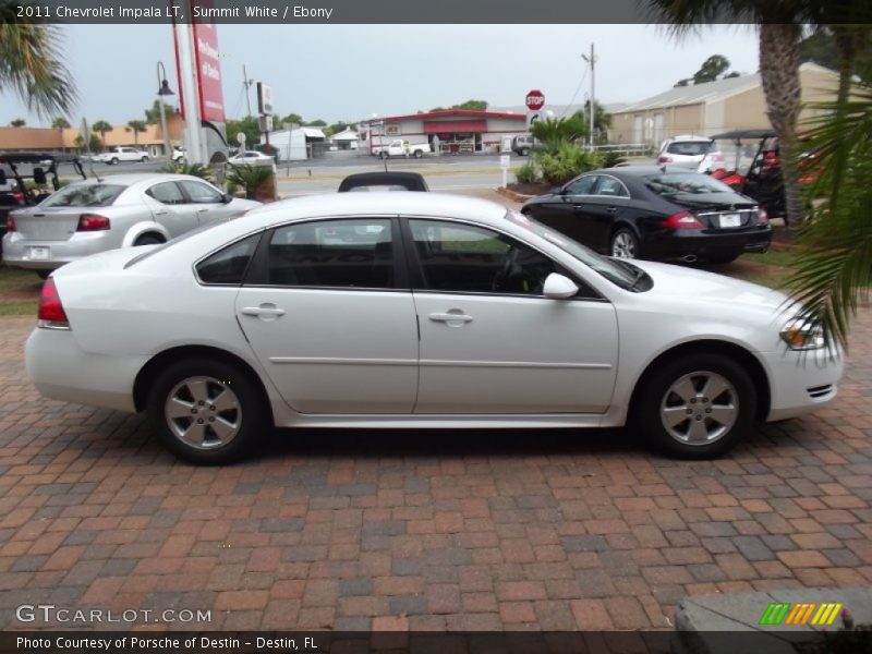 Summit White / Ebony 2011 Chevrolet Impala LT