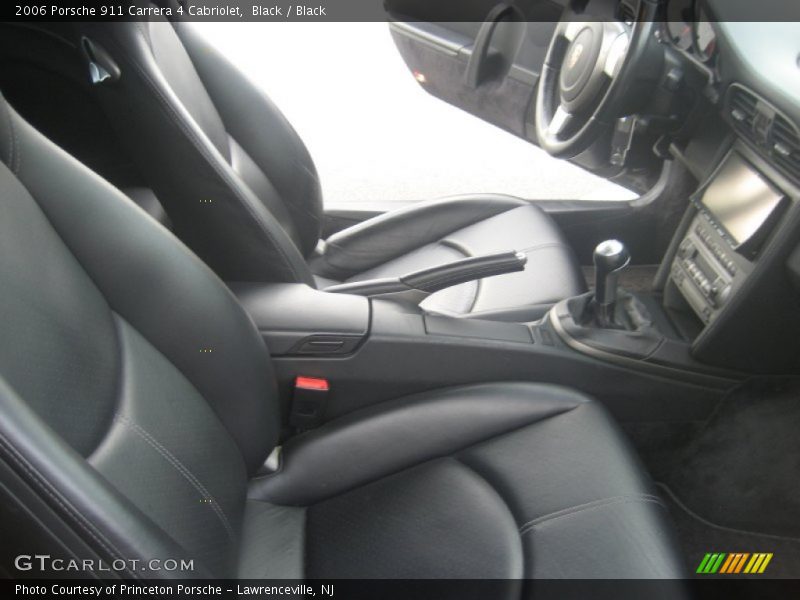 Black / Black 2006 Porsche 911 Carrera 4 Cabriolet