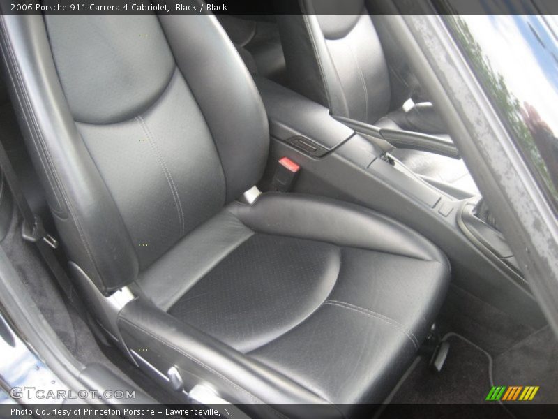 Black / Black 2006 Porsche 911 Carrera 4 Cabriolet