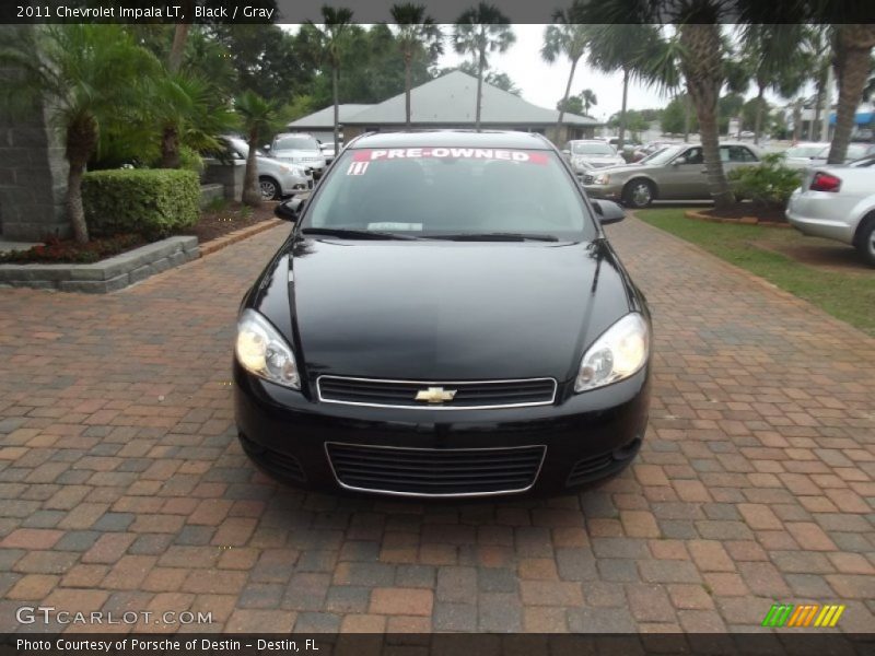 Black / Gray 2011 Chevrolet Impala LT