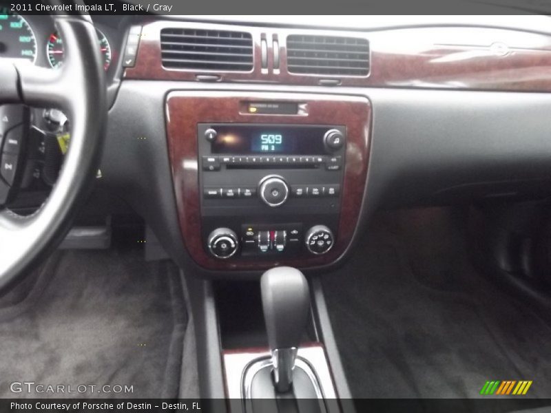 Black / Gray 2011 Chevrolet Impala LT