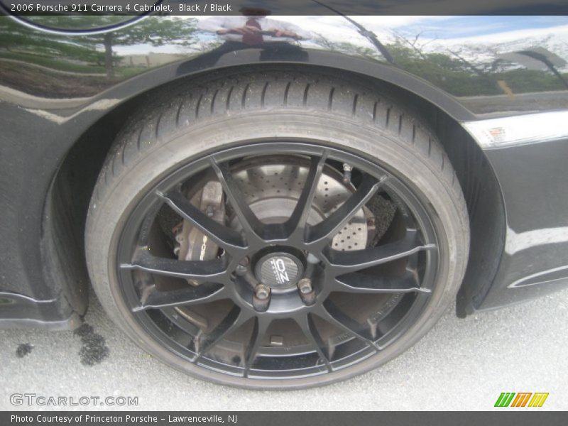 Black / Black 2006 Porsche 911 Carrera 4 Cabriolet