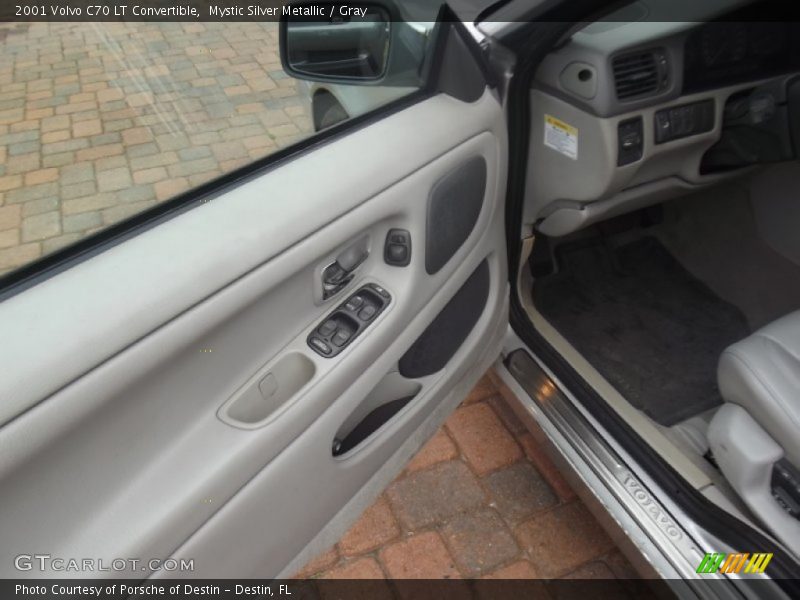Mystic Silver Metallic / Gray 2001 Volvo C70 LT Convertible