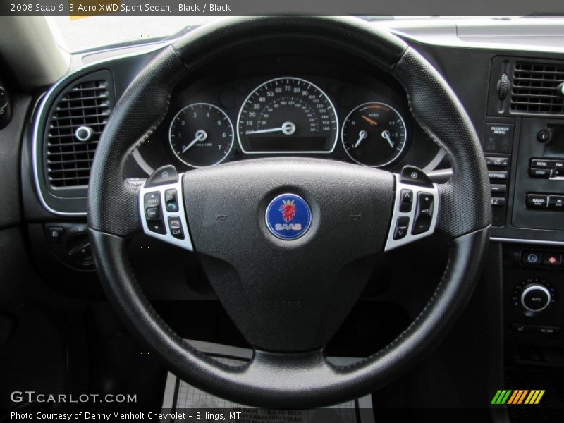  2008 9-3 Aero XWD Sport Sedan Steering Wheel