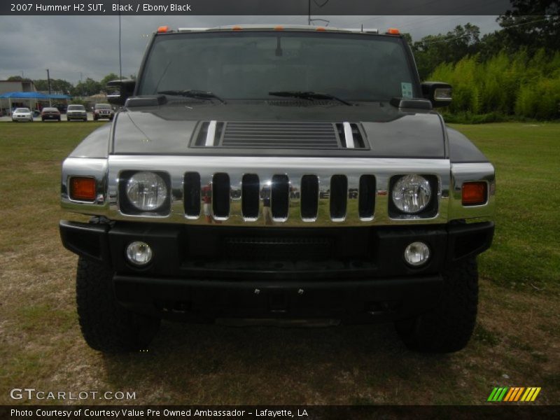 Black / Ebony Black 2007 Hummer H2 SUT