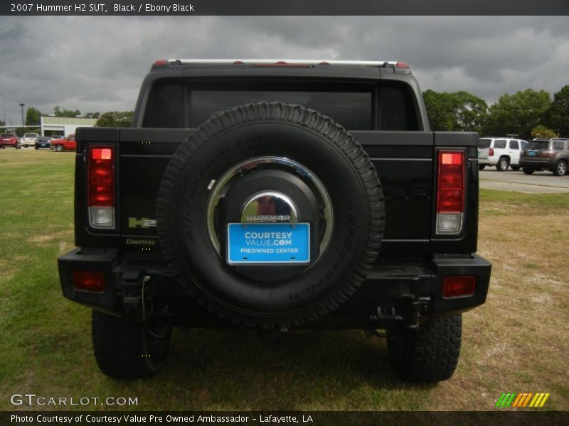 Black / Ebony Black 2007 Hummer H2 SUT