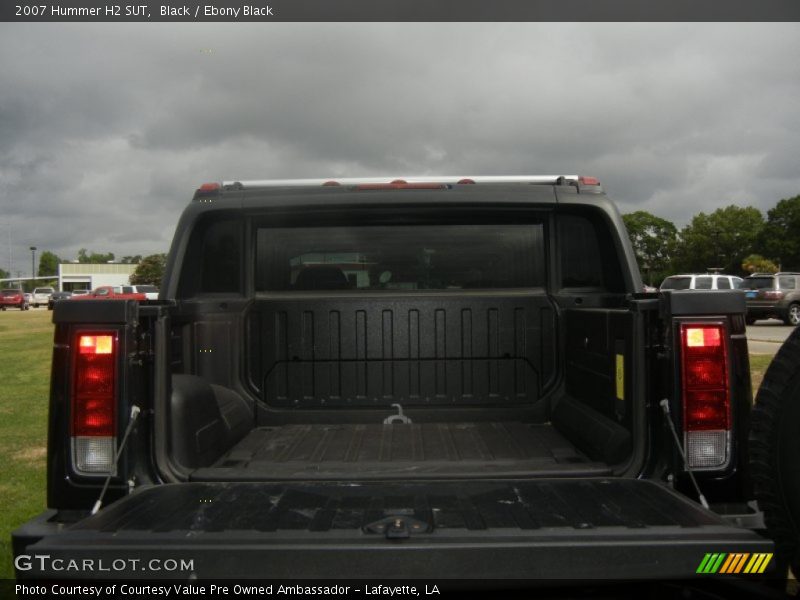 Black / Ebony Black 2007 Hummer H2 SUT