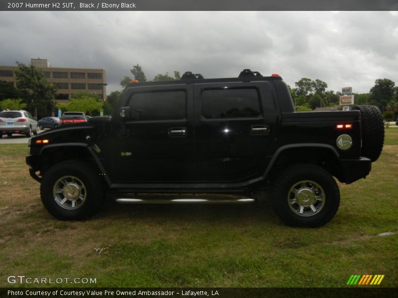 Black / Ebony Black 2007 Hummer H2 SUT
