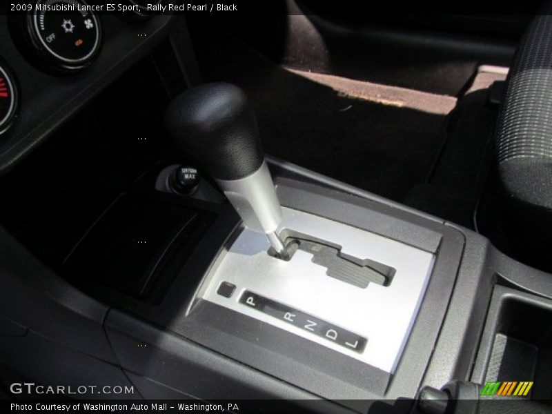 Rally Red Pearl / Black 2009 Mitsubishi Lancer ES Sport