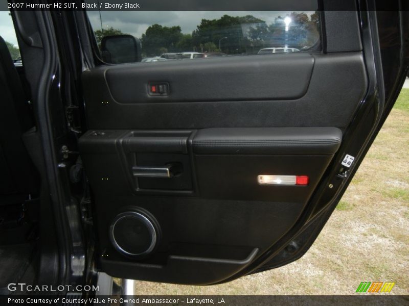 Black / Ebony Black 2007 Hummer H2 SUT