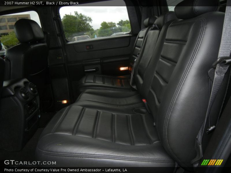 Black / Ebony Black 2007 Hummer H2 SUT