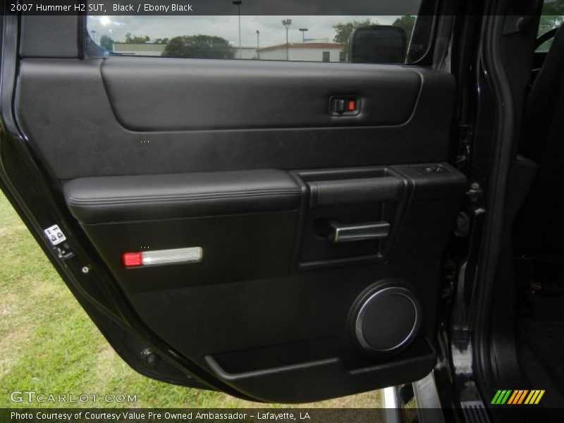 Black / Ebony Black 2007 Hummer H2 SUT