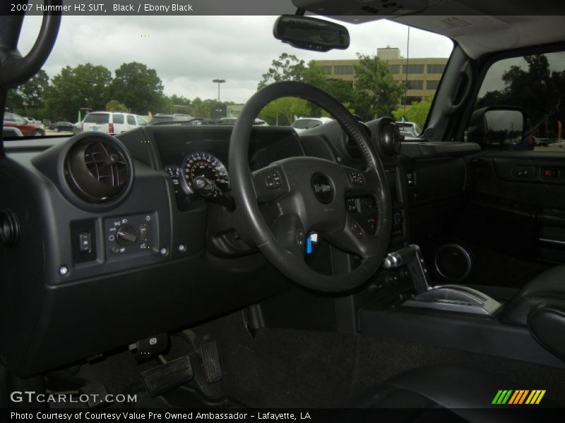 Black / Ebony Black 2007 Hummer H2 SUT