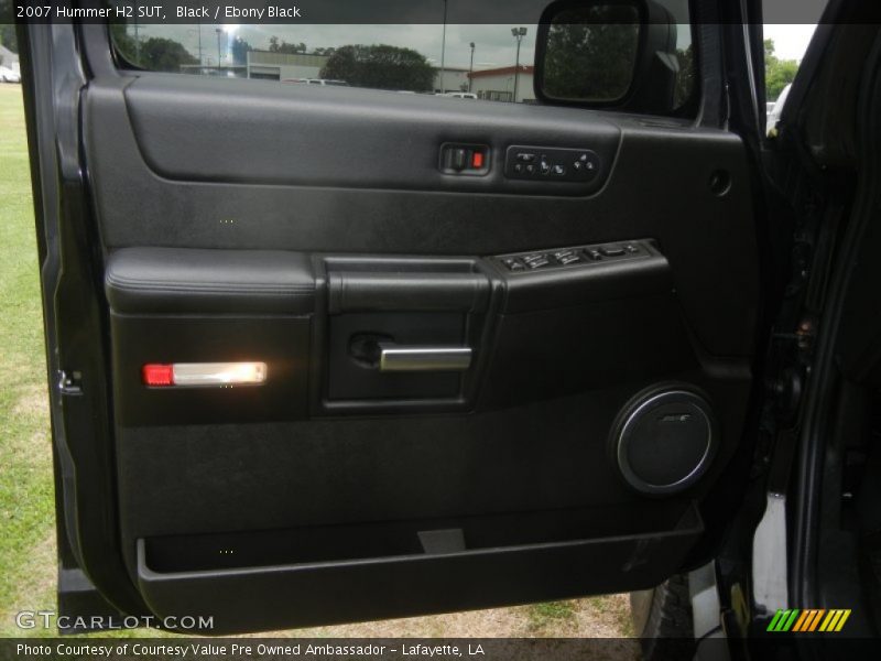 Black / Ebony Black 2007 Hummer H2 SUT