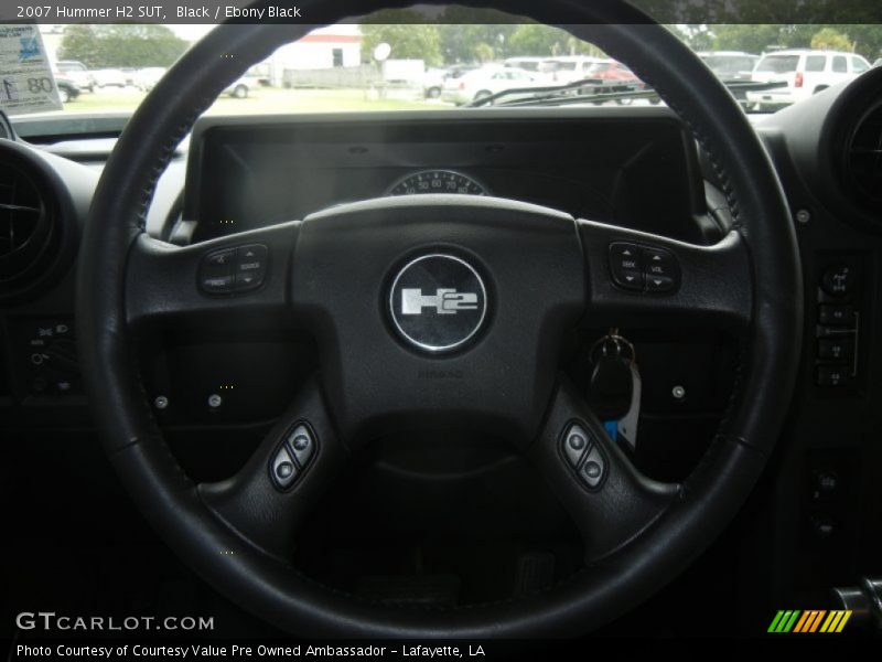 Black / Ebony Black 2007 Hummer H2 SUT