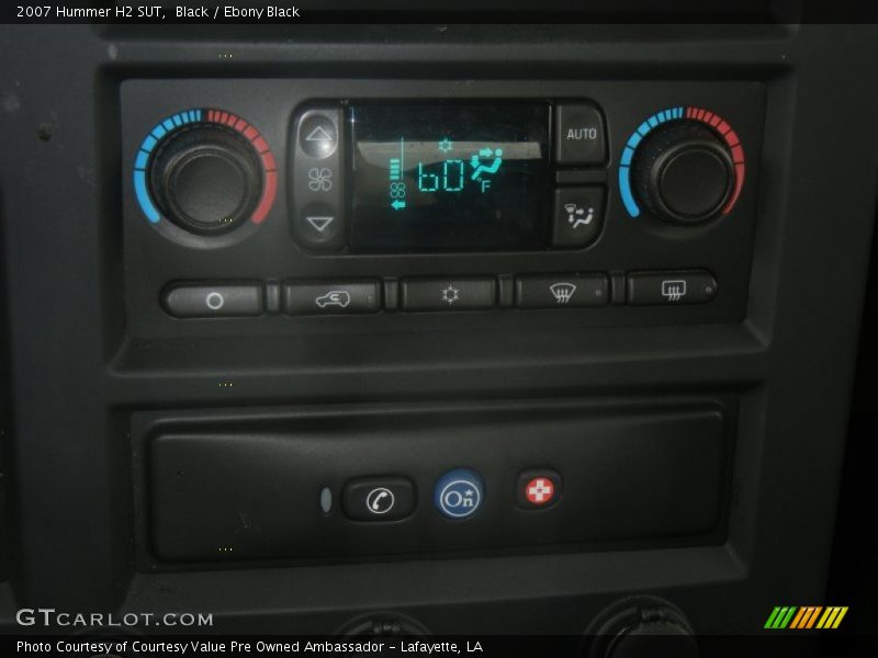 Black / Ebony Black 2007 Hummer H2 SUT