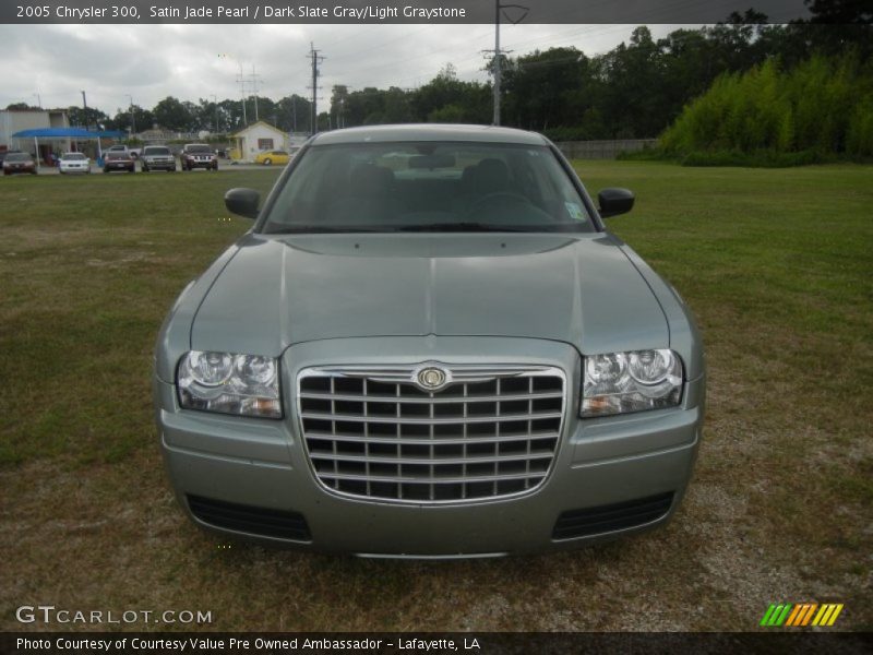 Satin Jade Pearl / Dark Slate Gray/Light Graystone 2005 Chrysler 300