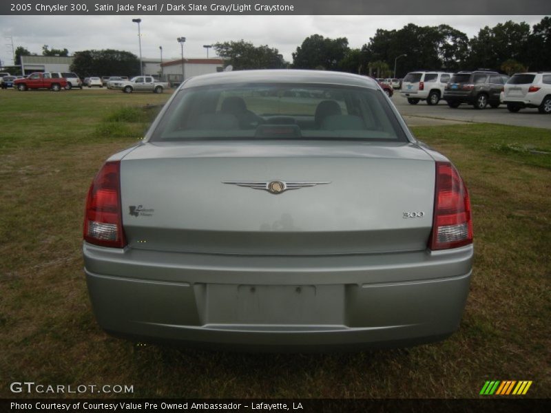 Satin Jade Pearl / Dark Slate Gray/Light Graystone 2005 Chrysler 300