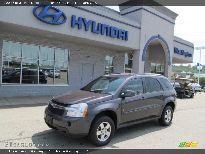 Granite Gray Metallic / Dark Gray 2007 Chevrolet Equinox LT