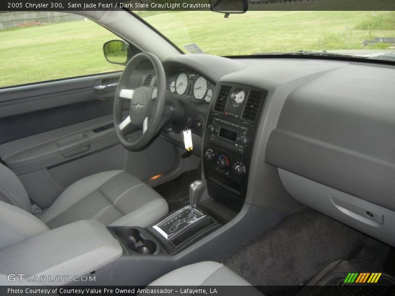 Satin Jade Pearl / Dark Slate Gray/Light Graystone 2005 Chrysler 300