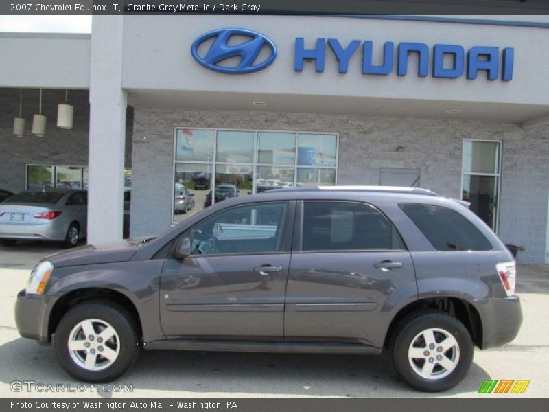 Granite Gray Metallic / Dark Gray 2007 Chevrolet Equinox LT