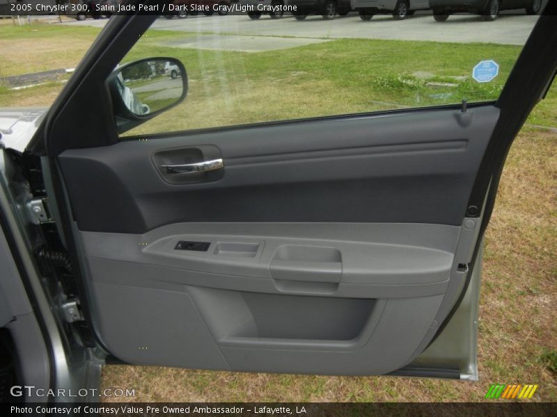 Satin Jade Pearl / Dark Slate Gray/Light Graystone 2005 Chrysler 300
